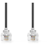 Nedis TCGL90200BK50 RJ11 5m black
