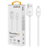 Aligator datový kabel 2A iPhone lightning 1m, bílý 