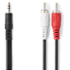 Nedis CAGL22200BK20 Stereo 3,5MM JACK - 2X RCA 2 m