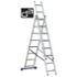 Žebřík G21 5,1m 3 x 8 příček