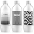 SodaStream láhev TriPack 1l Black&White