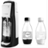 SODASTREAM Jet Black&White + Duopack lahví 2 x 0,5 l Black&White