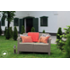 Keter Corfu love seat cappucccino