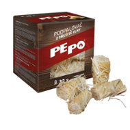 PE-PO podpalovač z dřevité vlny 32 ks