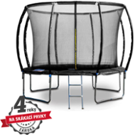 G21 SpaceJump 305 cm + ochranná síť + žebřík, černá