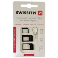 Swissten SIM adaptér 3in1