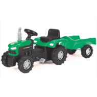BUDDY TOYS BPT 1013 Šlapací traktor s přívěsem