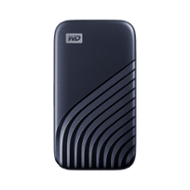 WD MyPassport 1TB modrý, WDBAGF0010BBL-WESN