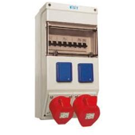 Rozvadeč zásuvkový 1x5/32A 1x5/16A 2x230V + jističe