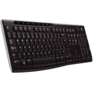 Logitech K270/Bezdrátová Bluetooth/US layout/Černá