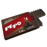 PE-PO Podpalovač 2v1 dřevo 20 podpalů