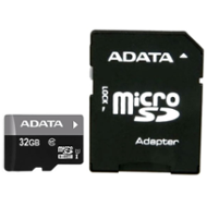 Adata Premier microSDHC 32GB Class 10 + adaptér AUSDH32GUICL10-RA1