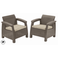 Keter Corfu duo cappuccino