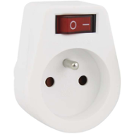 Emos zásuvka P0027 s vypínačem