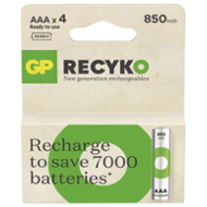 GP ReCyko AAA 850mAh 4ks 1032124081
