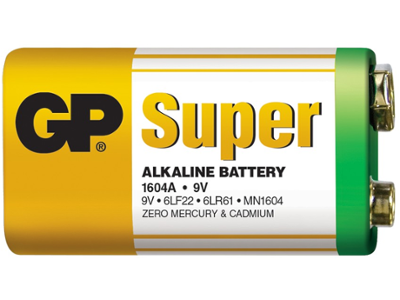 GP 1604A Super Alkaline 9V | Oáza - eshop