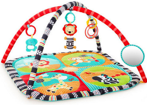 Bright Starts hrací deka Roaming Safari