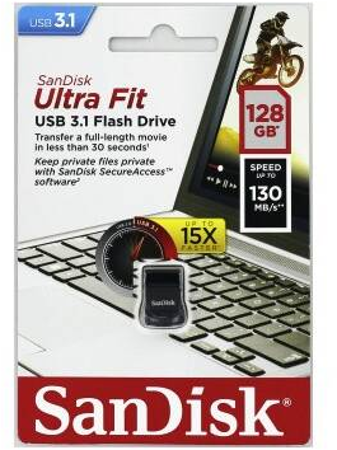 SanDisk Cruzer Ultra Fit 128GB SDCZ430-128G-G46
