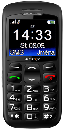 Aligator A670 Senior Black 