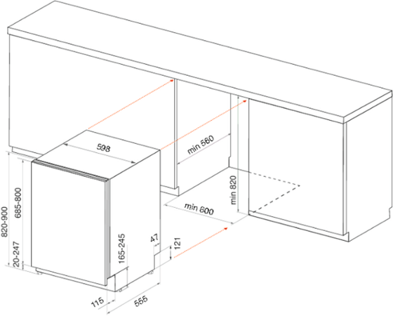 Whirlpool WIC 3C24 PS F E