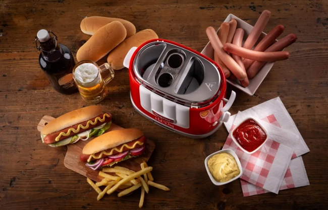 Ariete Party Time Hot Dog Maker 206, červený