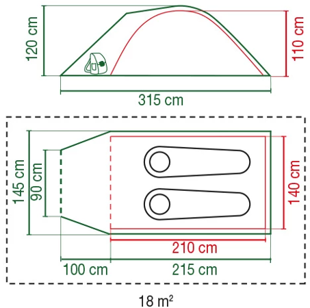 Coleman Darwin 2 Plus 2176902