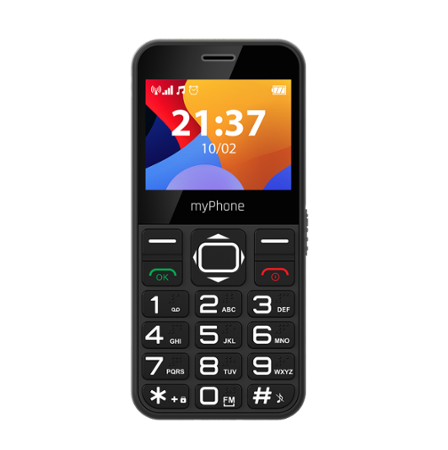 myPhone Halo 3 Senior černý