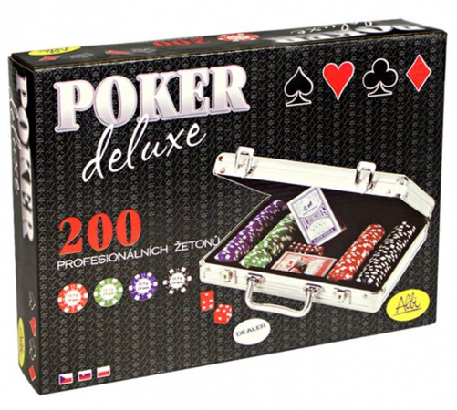 ALBI Poker deluxe (200 žetonů)