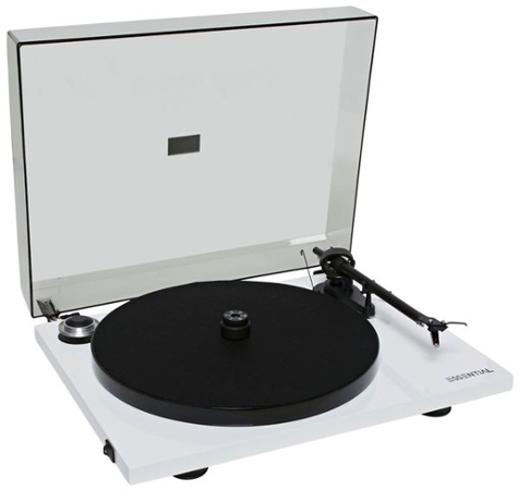 Pro-Ject Essential III + OM10 Piano bílá