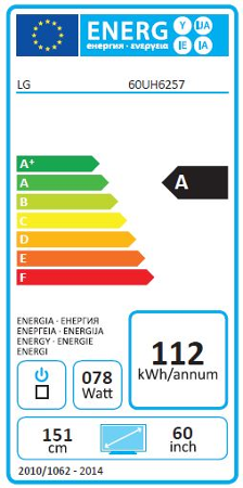 LG 60UH6257