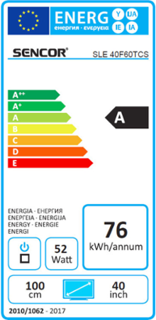 Sencor SLE 40F60TCS