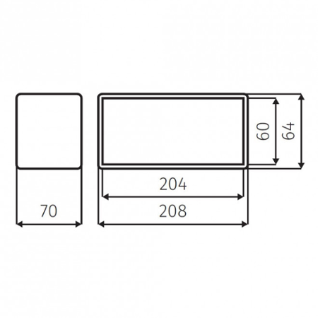 Faber spojka plochého potrubí 87.520