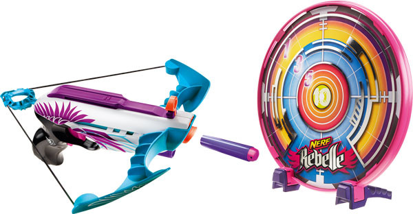 Nerf Rebelle kuše s terčem