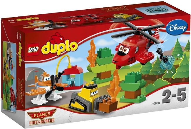 LEGO Duplo 10538 Letadla, Hasiči a záchranáři