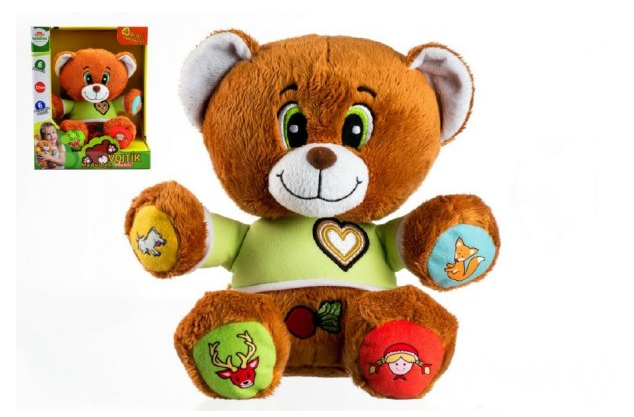 Teddies Medvěd Vojtík pohádkový česky mluvící