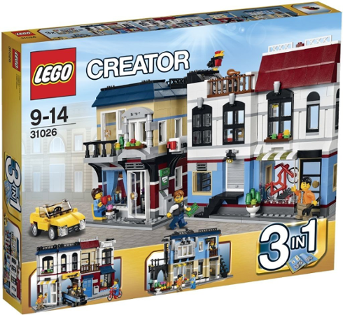 LEGO Creator 31026 cykloshop a kavárna