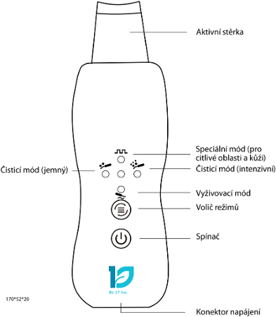Exfoliátor BE-17 BE200