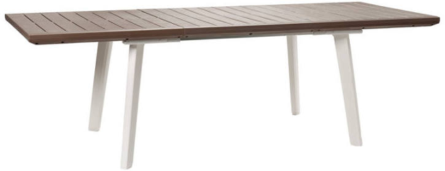 Keter Harmony rozkládací bílý / cappuccino