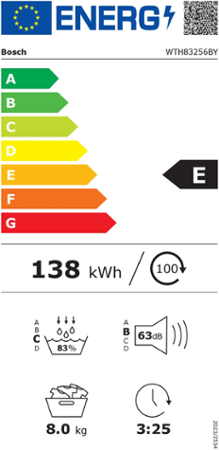 Bosch WTH83256BY