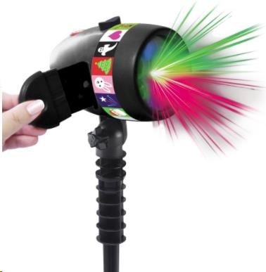 Star Shower Slide Show laserová lampa 