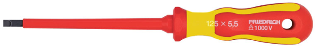 Šroubovák plochý 2000x10 VDE 1000V 208963