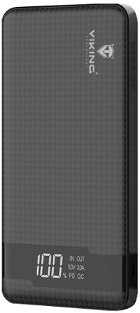 VIKING POWER BANK PN-962PD QC3.0 20000mah, QUICK CHARGE 3.0, Černá