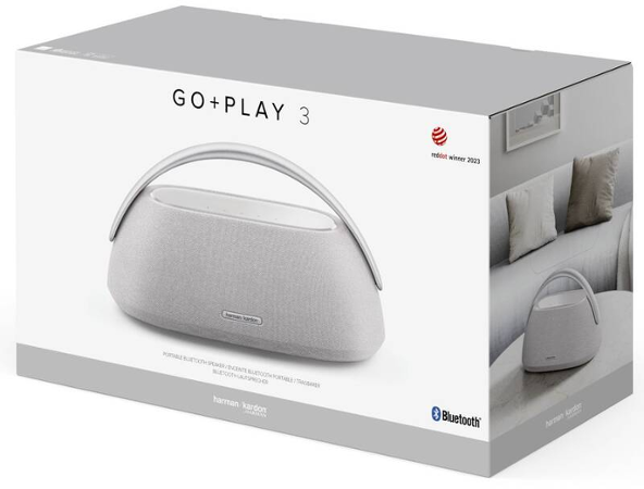 Harman Kardon Go + Play 3 šedý