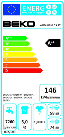 Beko WMB 51232 CS PT