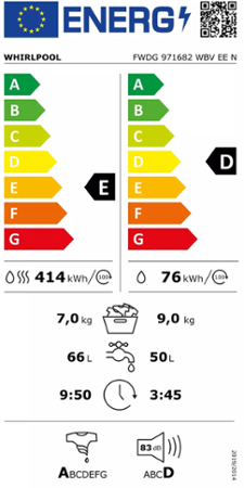 Whirlpool FWDG 971682 WBV EE N