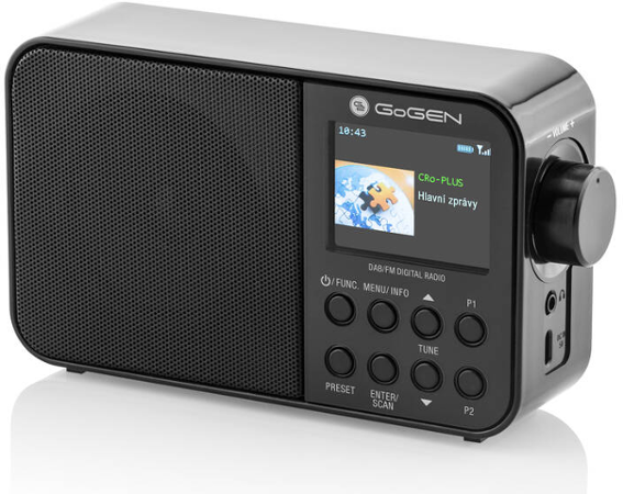 GoGEN DAB 500 BT C Black