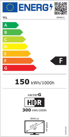 TCL 85P8K