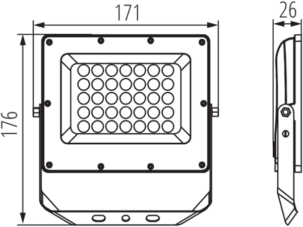 Kanlux ACETE 30W CCT GR 38492
