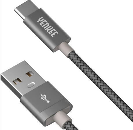 Yenkee YCU 301 GY USB A 2.0 / C 1m