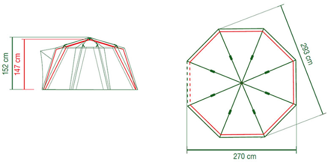 Coleman Octago small